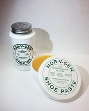 Nor-V-Gen Combo: 8 oz. Shoe Oil & 4 oz. Shoe Paste