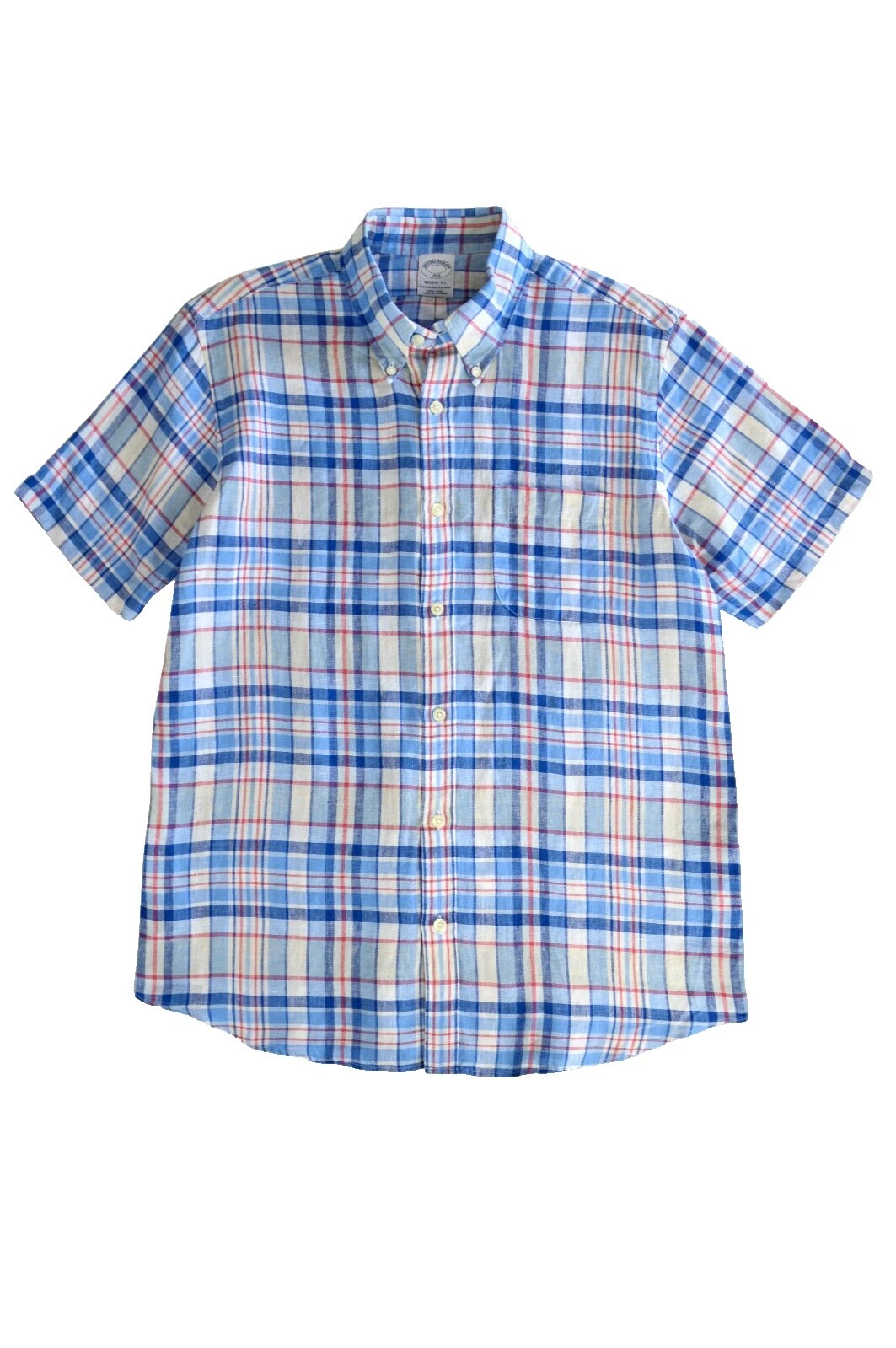 Brooks Brothers Linen Casual Button-Down Shirts for Men