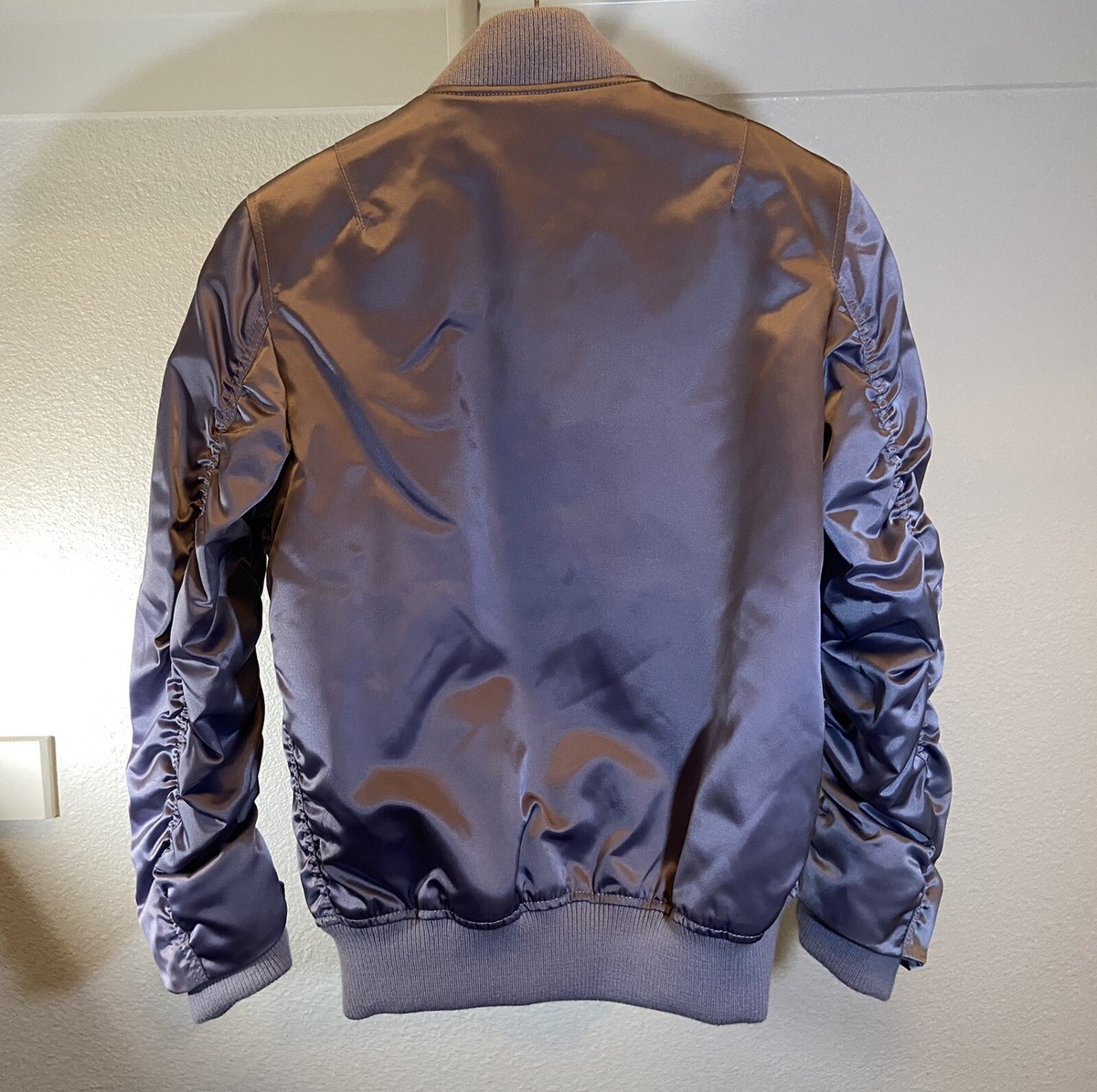 Acne Studios leia bomber jacket purple pss17 size34 XS S | eBay Acne Studios leia bomber jacket purple pss17 size34 XS S | eBay