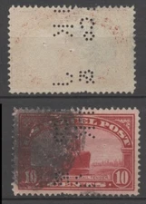 No: 111154 - USA - PARCEL POST - AN OLD PERFIN - USED!!