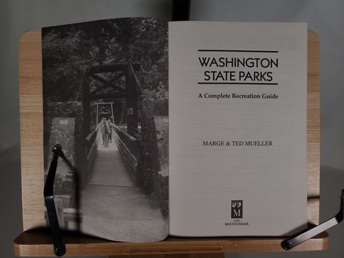 *SIGNED* Washington State Parks A Complete Recreation Guide Marge & Ted Mueller - Imagen 6 de 7