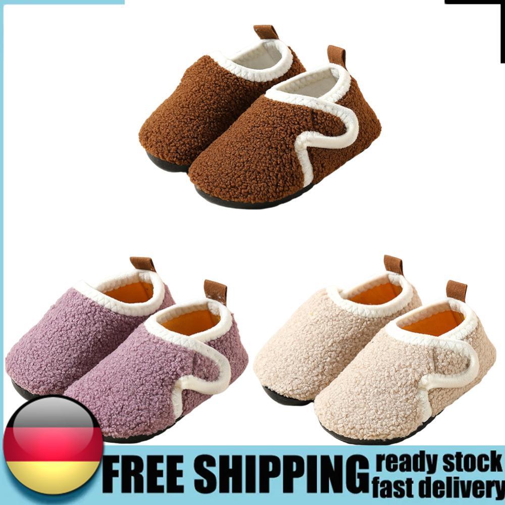 APL Pantofole Unisex Bambini Ricci Pile Antiscivolo Ballerine Calde per Ragazzi Ragazze