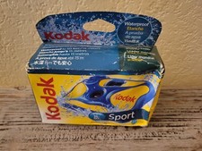 Kodak Sport Underwater - Waterproof DISPOSABLE 35mm Camera - In Box,