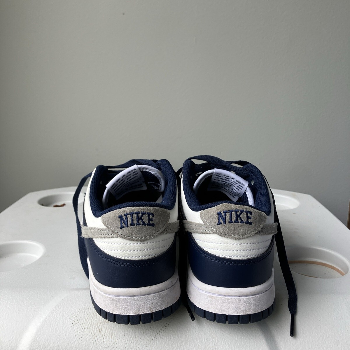 Size 8 - Nike Dunk Low Midnight Navy Smoke Grey | eBay