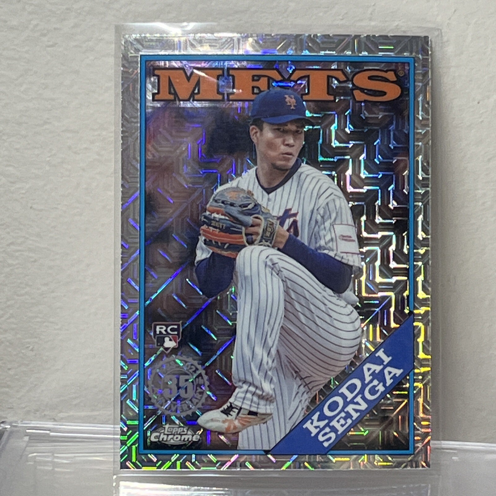 2023 Topps Update Silver Pack Chrome Kodai Senga Rookie Mets