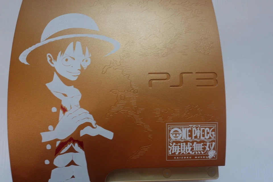 Consola Sony PlayStation 3 PS3 One Piece DORADA 320GB Solo Edición LIMITADA Foto 2 de 4