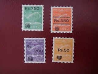 BRASIL 193O CÓNDOR SOBREIMPRESO