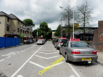 Photo 6x4 Taxi rank, Omagh An Oghmagh They have the majority parking spac c2014