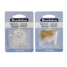 Beadalon  Quick Links  Findings Connectors  Choose Color  Size