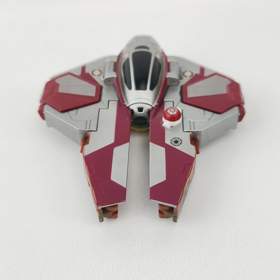 Transformers Obi Wan Kenobi Jedi Starfighter Complete Star Wars - Image 2 of 4