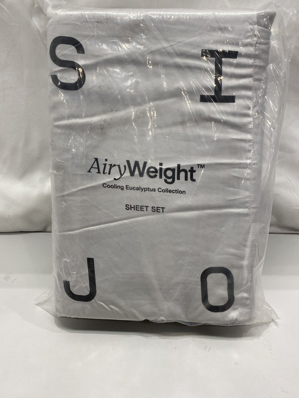 Sijo AiryWeight Eucalyptus Sheet Set Dove Queen