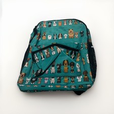 Kids Backpack Dogs Green