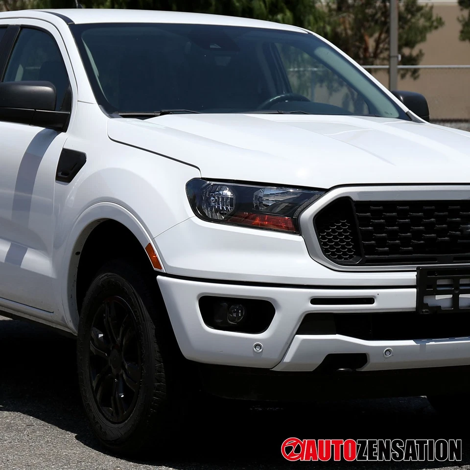 Fits 2019-2023 Ford Ranger XL XLT Black Headlights Headlamps Left+Right 19-23 Foto 2 de 4