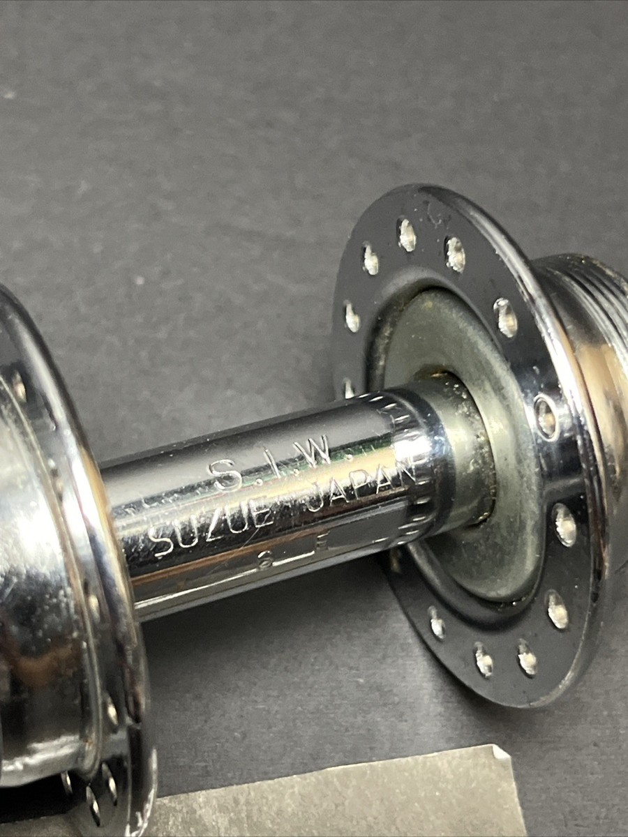 NOS Suzue 28H Steel SIW Double Freewheel Hub Mtb Bmx Japan Fit