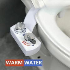 Bidet Warm Water Hot Cold Bidet for Toilet Non Electric Bidet Bidet Dual Nozzle