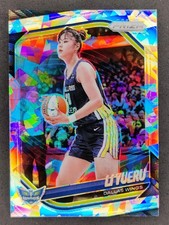 2025 Panini WNBA Prizm LI YUERU Silver Ice Prizm #28 Dallas Wings (B)