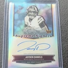 Topps 2024 Signature Class Supreme Signers Auto Jayden Daniels On Card Auto