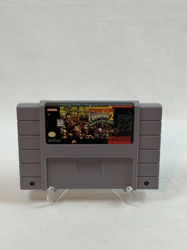 Donkey Kong Country 2 (Super Nintendo/SNES) - Authentic, Cleaned, & Tested!