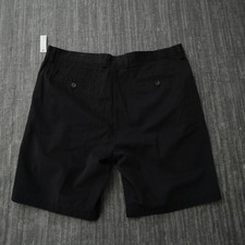 Amazon Essentials Shorts Men Chinos Black Slim New 38x8.75