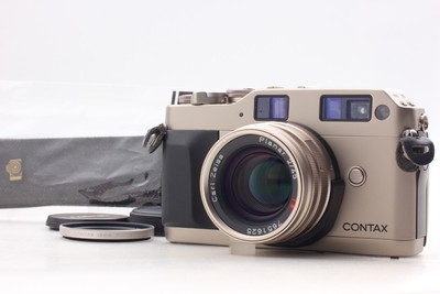 [ MINT w / Cap Filter ] Contax G1 Film Camera + Planar 45mm F/2 Lens From JAPAN
