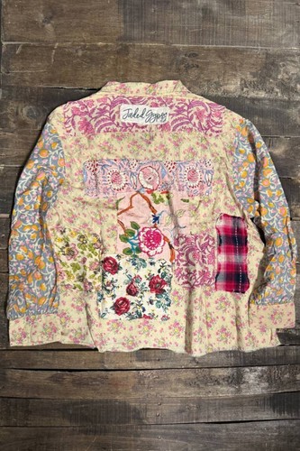 Blusa de algodón para mujer Jaded Gypsy Floral Gardens Walks - Imagen 4 de 4
