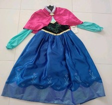 Disney Collection Princess Anna Frozen Halloween Costume Dress Cosplay Girl 9/10