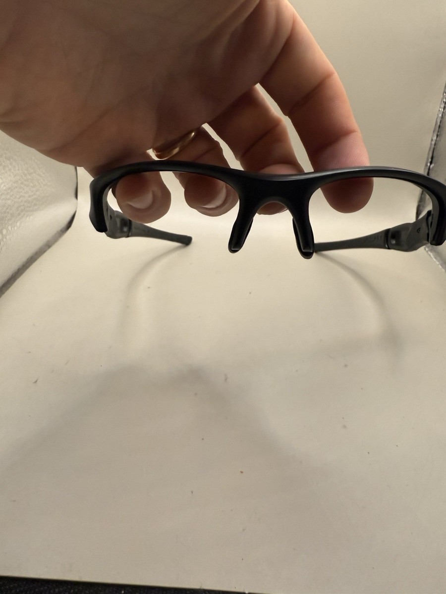 Oakley Flak Jacket Matte Black Frame | eBay