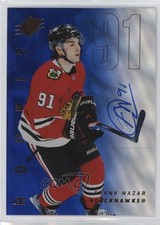 2024-25 SPx Rookies Blue Auto 72/199 Frank Nazar #140 Auto 0he