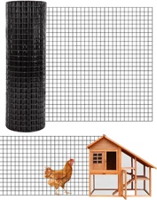 1/2 Inch Hardware Cloth - 36In X 50Ft Galvanized Chicken Wire Fence Roll, Heavy 