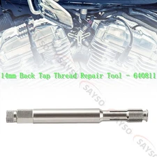 1PC 14 mm Back Tap Spark Plug Thread Repair Tool M14x1.25 Limited Access Spark