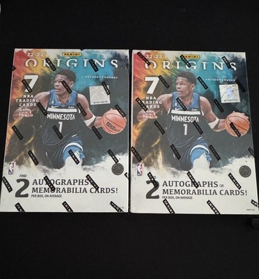 Panini Origins 2022/23 Hobby Box NBA Basketball Cards Neu Versiegelt 2Autos