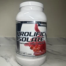 PROLIFIC™ ISOLATE - Raspberry Gelato (40 Servings) **NEW/UNOPENED**