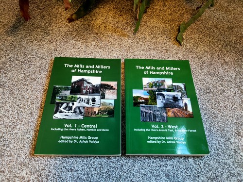 The Mills And Millers Of Hampshire Volume 1 Volume 2 West Central Rare