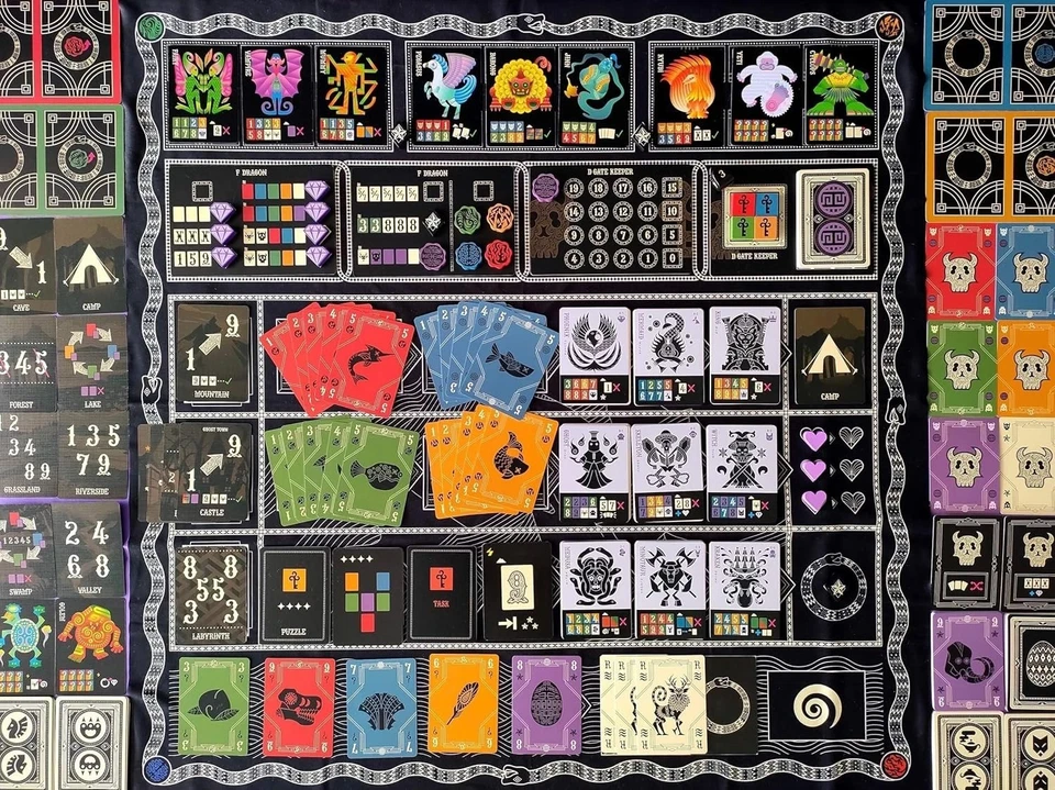 Eternal Decks Co-op Card Board Game 1–4 Players JP Ver. English Manual - Image 4 of 4