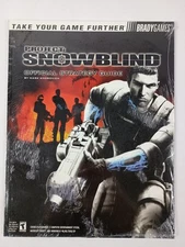 Project Snowblind - BradyGames Official Strategy Guide PlayStation 2 PS2 Xbox PC