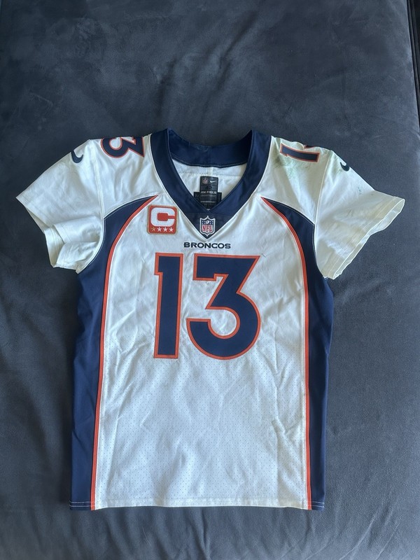 Trevor Siemian Denver Broncos NFL Game-Used/Worn Jersey vs Dolphins 12/3/17 COA
