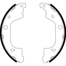 ORIGINAL® Textar Bremsbackensatz Hinten für Renault CAPTUR II Mitsubishi ASX