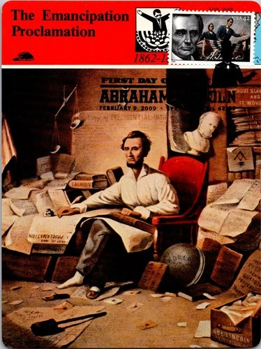 Dr Jim Stamps Maximum Card Abraham Lincoln 42C Fdc