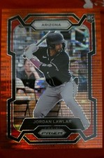 2024 Panini Prizm - Jordan Lawlar #88 Orange Pulsar Prizm /399 (RC)