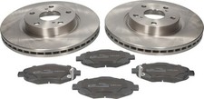 Bremsensatz Scheibenbremse MAPCO 47544 für TOYOTA COROLLA AVENSIS Kreuzschliff