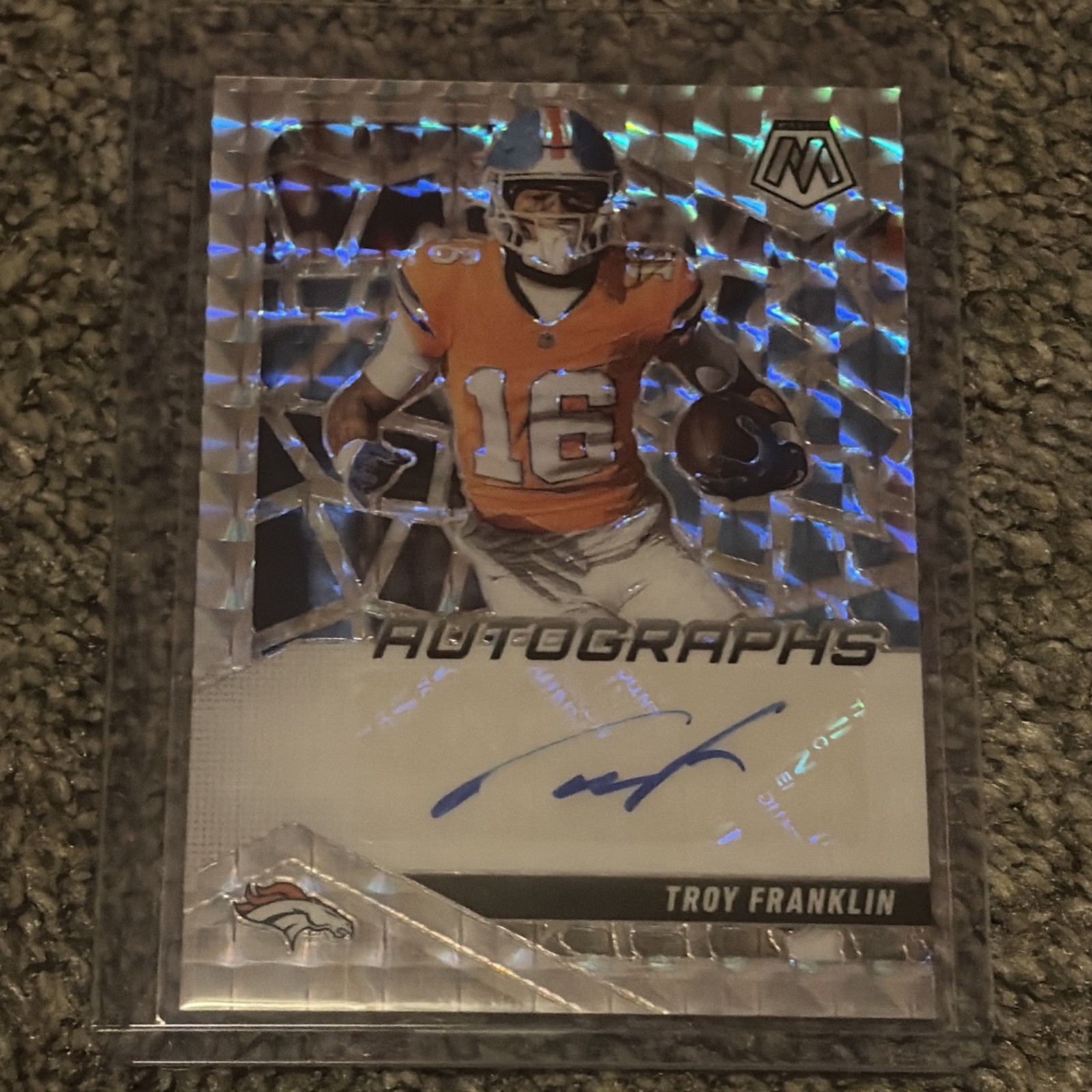 2025 Panini Mosaic - Autographs Mosaic Troy Franklin #AMC-TFN (AU)