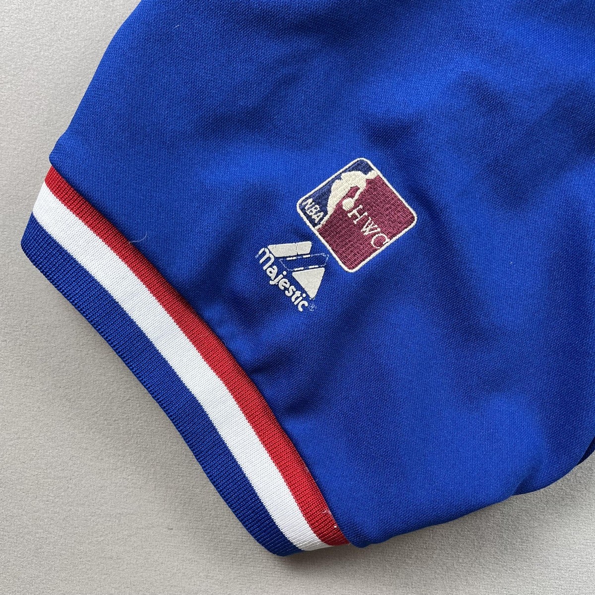 Vintage Philadelphia 76ers Jersey Youth XL Blue Majestic
