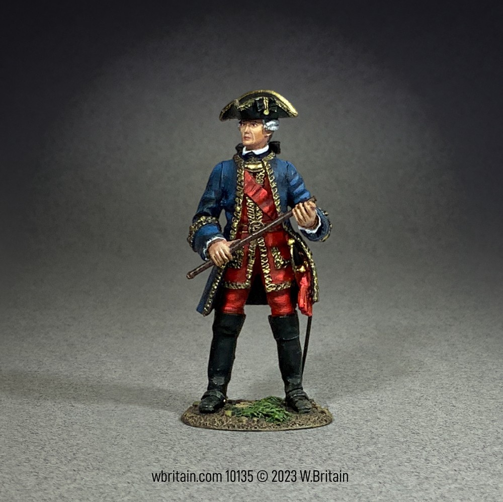 William Britain 10135 Museum Collection French General Marquis de Montcalm 1759