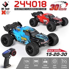 WLtoys 1/24 RC Car 2WD 30Km/h Off-Road Car With Gyro Cruise Control Racing Toy