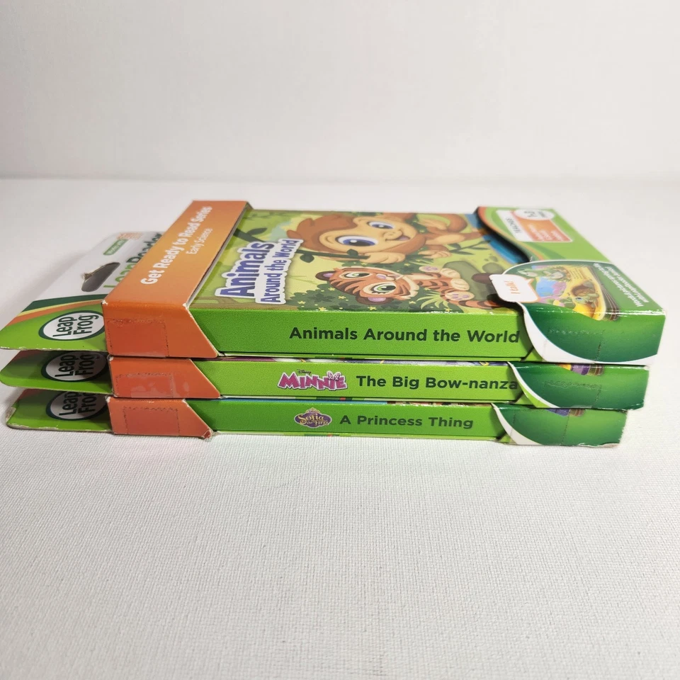 LeapFrog LeapReader Junior Books Lot Of 3  Disney Minnie, Sofia The First & More - Image 3 of 3