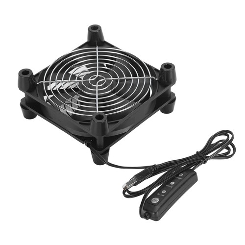 120Mm Computer Case Fan 3 Speed Adjustable Usb Power 5V Cpu Cooling Fan Po AM - Afbeelding 18 van 24