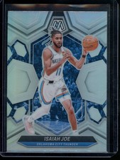 2023-24 Panini Mosaic Isaiah Joe Silver Oklahoma City Thunder #86