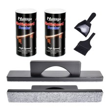 Naissgo 2 Pack High-Speed Shuffleboard Sand 2 Cans High Speed Wide Brush