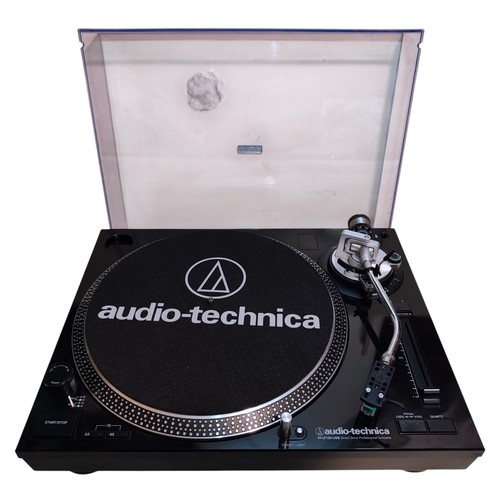 Audio-Technica AT-LP120-USB Direct Drive USB Turntable Tested Working