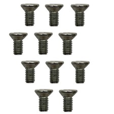 21M7194 Bed Knife M6-1.0 Flat Head Screws x11 Fits John Deere Set of 11